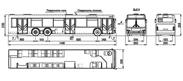 Городской автобус МАЗ 107 (МАЗ-107466, МАЗ-107468)
