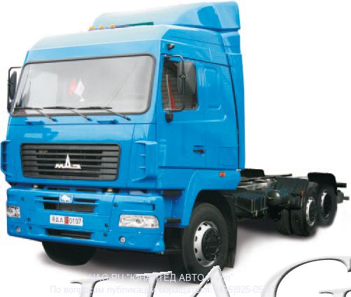 МАЗ 6310 Е9 автомобильное грузовое шасси 6х2