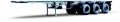 Полуприцеп контейнеровоз  МАЗ 9389 20 - 011 трехосный, для перевозки контейнеров, с самоустанавливающейся третьей осью