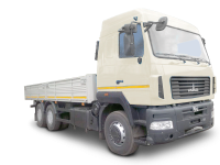 МАЗ 631219-420-015 бортовой грузовик с высокой кабиной без тента