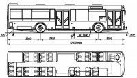 Городской автобус МАЗ 2031 (МАЗ - 2030167)