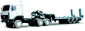 Полуприцеп тяжеловоз МАЗ 9379 - 010 трехосный, для перевозки автомобилей и спецтехники