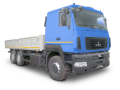 бортовой грузовик МАЗ 631219-8420-015 с низкой кабиной без тента