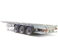 МАЗ 991901 - 012 трехосный полуприцеп для перевозки контейнеров, с вывешиваемой передней осью