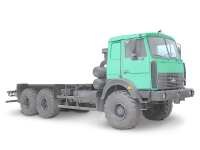 Шасси МАЗ 6317X9-462-050 6х6 высокой проходимости со сцепкой